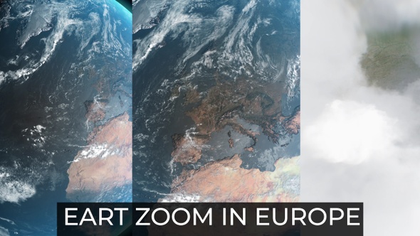 Earth Zoom In Europe alt
