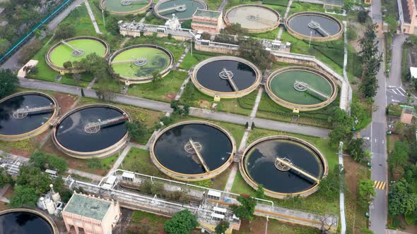 Sewage treatment plant in Hong Kong alt