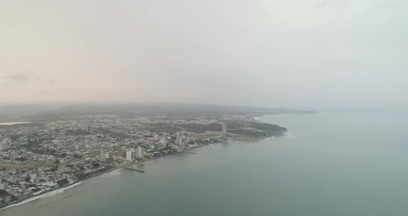 Manta high altitud Aereal Shot alt