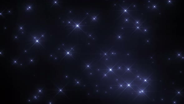 Fantasy Sparkle Glitter Background Loop