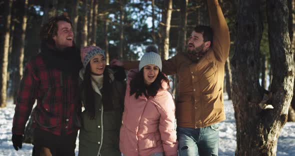 Very Charismatic and Smiling Large Young Friends alt