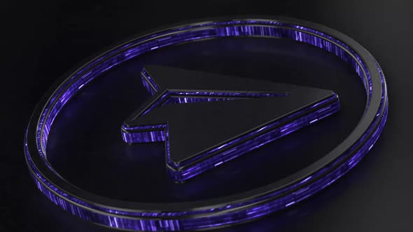 Rotation Logo Telegram alt