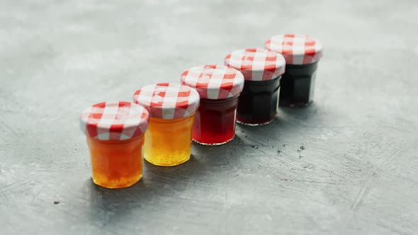 Small Cups with Different Marmalade alt