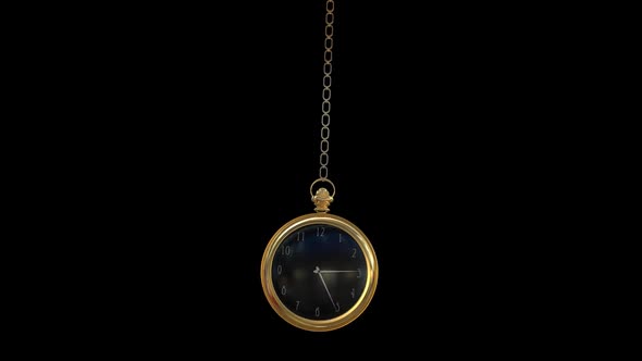 Swinging Hypnotic Clock Pendulum alt