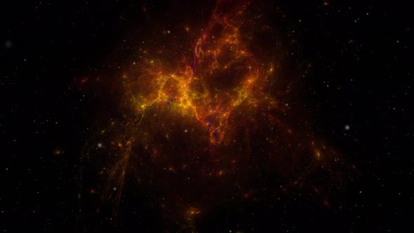 Flying Through Space. Starry outer space background texture alt