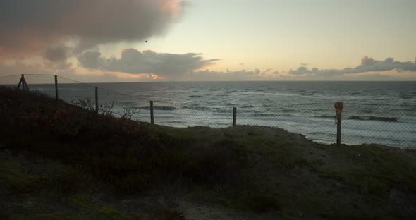 Time Lapse of the sunset on a windy day on Sylt alt
