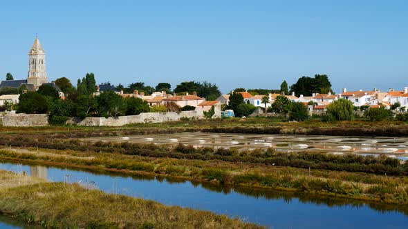 Noirmoutier-en-l'Île, Noirmoutier island,Bay of Biscay, Vendée, France alt
