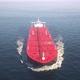 Oil Tanker Floating in The Ocean 4k - VideoHive Item for Sale