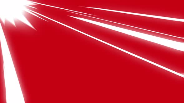 Red Anime Cartoon Speed Lines With Sunlight Animation Graphics Background