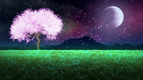 Fantasy Nature. Night Landscape alt