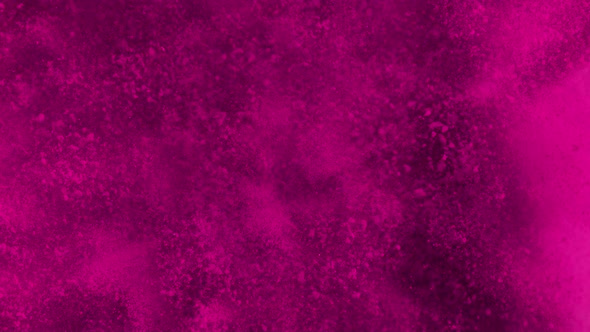 Super Slowmotion Shot of Pink Powder Explosion at 1000Fps alt