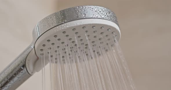 Water Flow in The Shower Head alt