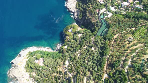Amalfi Coast From the Drone alt