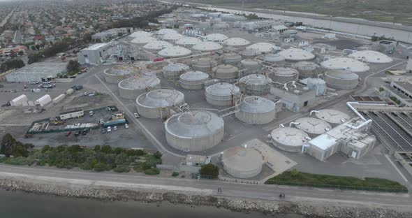 Landing at a Water Treatment Plant