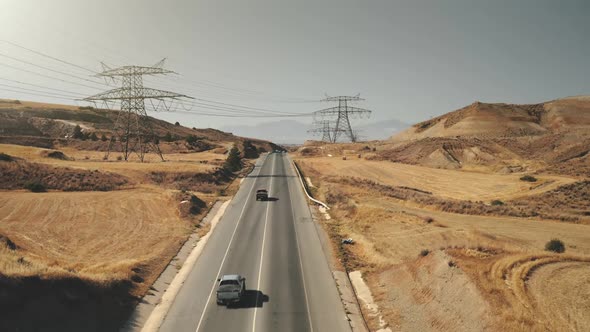 Cinematic Road Landscape