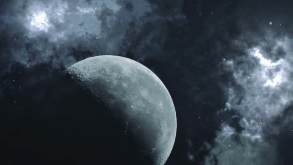 Moon In Cosmos