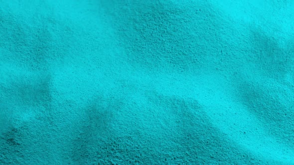 Fine Light Blue Powder Material Rotating alt