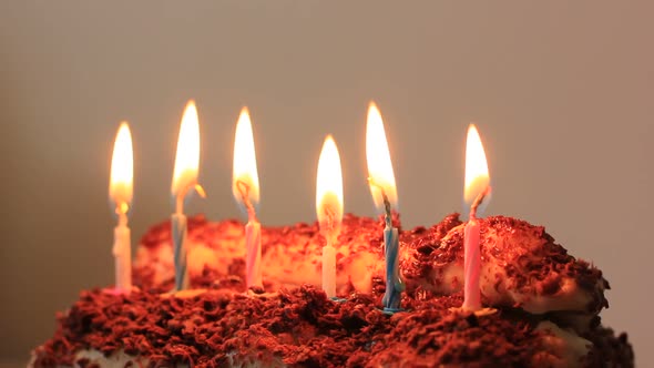 Birthday Candles On Cake