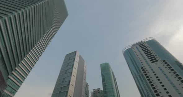 Seen buildings and the construction of new skyscraper alt