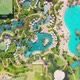 Travel to Luxury Resort Hotel on Island People Relaxing at Blue Swimming Pools - VideoHive Item for Sale