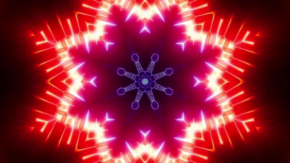 Powerful Blinking Red and Blue Light Kaleidoscope 4K 01 alt