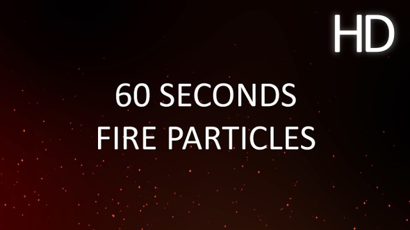Fire Particles Background alt