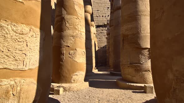 Luxor Temple in Luxor Ancient Thebes Egypt