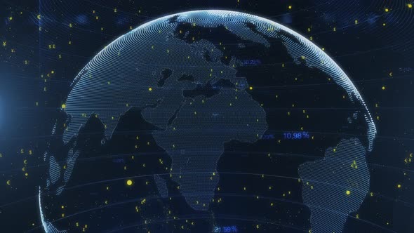 World Planet Connect Currency 4K alt