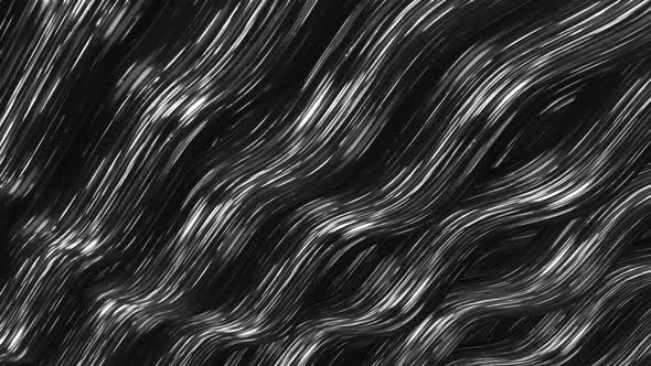 Concept of communication, abstract monochrome narrow flowing lines alt