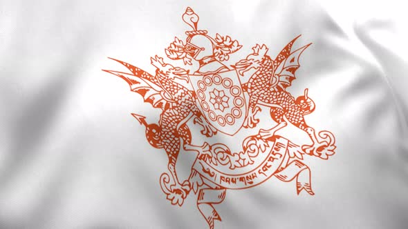 Sikkim Flag (India) - 4K alt