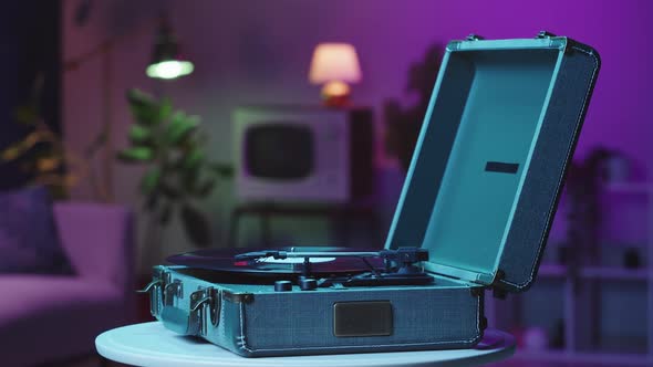 Vinyl Record Closeup alt