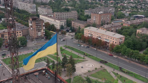 Mariupol Ukraine September 30 2021 Mariupol Before the War with Russia alt