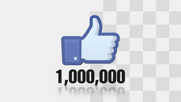 Counter 1 Million Likes