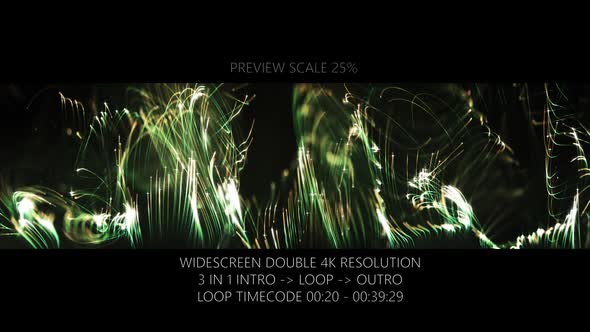 Green Streaks Lines Widescreen alt