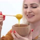 The Girl Pouring Honey To Sauce in - VideoHive Item for Sale