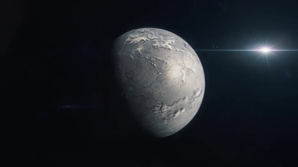 Habitable Exoplanet - Ice World