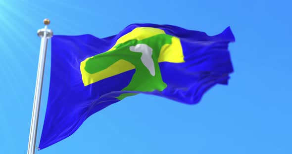Flag of the Archipelago of Chatham Islands, Motion Graphics VideoHive