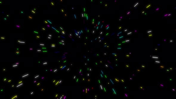 Colorful Highspeed Space Travel V2
