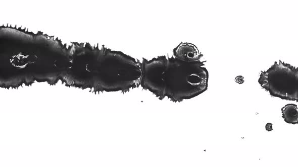 Abstract Ink Drops On Wet Paper alt