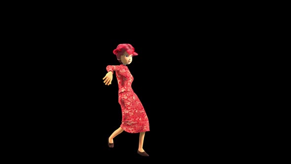 54 Chinese Girl Dancing HD alt