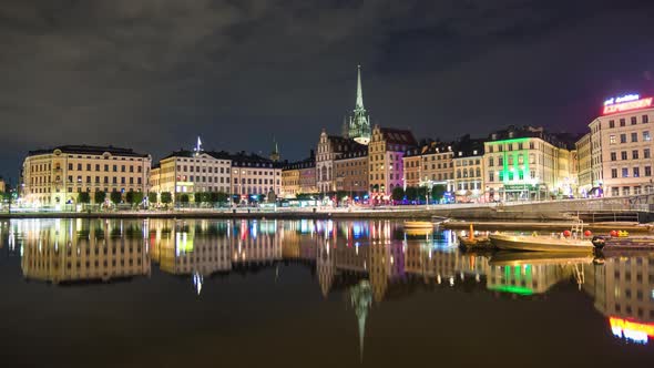 Stockholm Gamla Stan Time Lapse