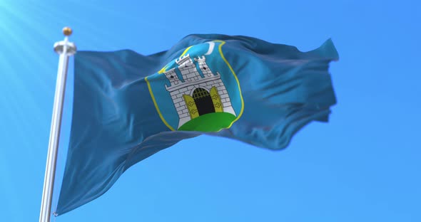 Zagreb Flag, Croatia alt