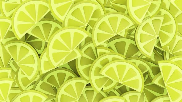Juicy lemon background