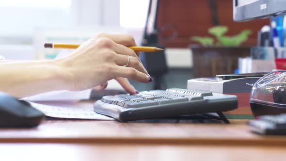 Concept of office work alt