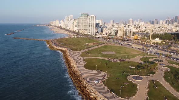 Tel aviv Beach North View