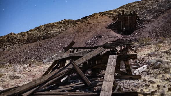Noonday Mine Ore Chute - Time lapse - South Nopah Range - Tecopa, CA alt