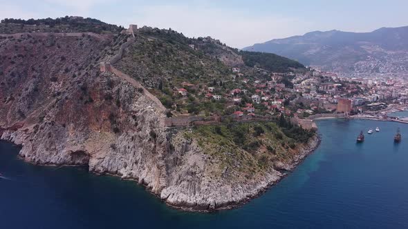 Ancient Fortress on the Mediterranean Coast alt