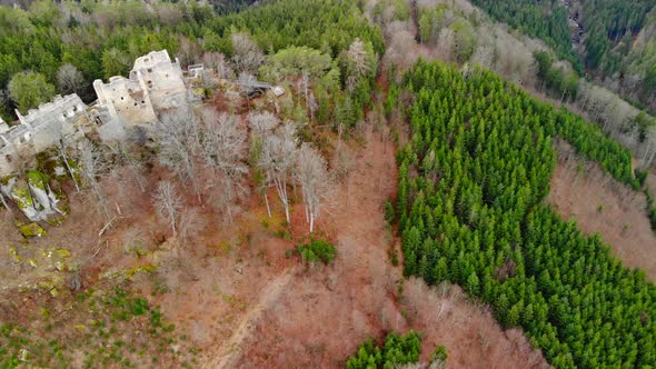 Drone Video of an Castle in Austria alt