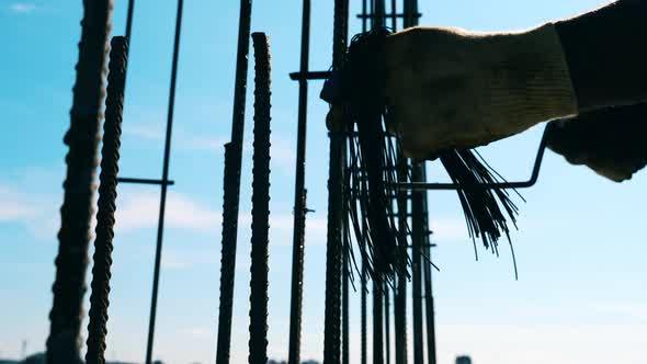 Metal Stems Are Getting Assembled Into the Framework alt