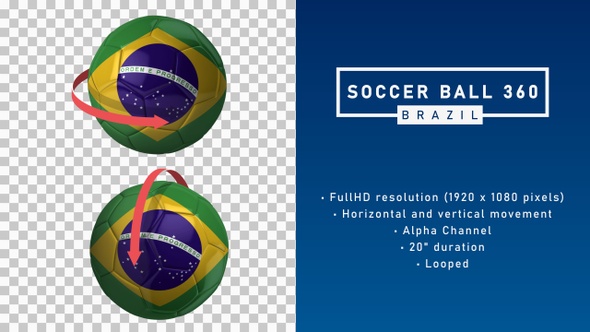 Soccer Ball 360º - Brazil